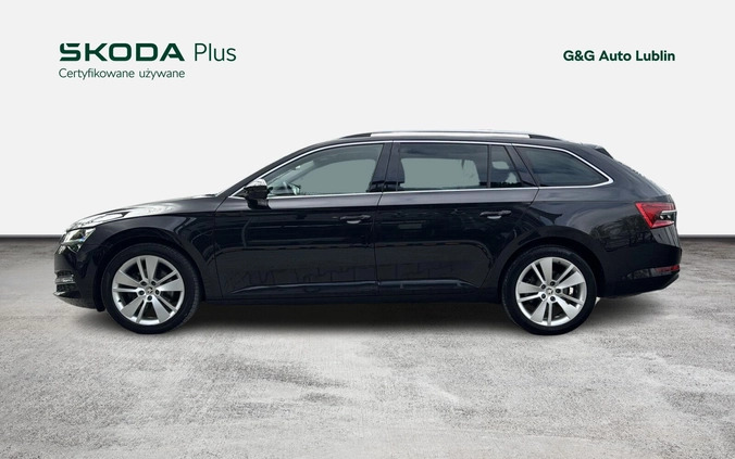 Skoda Superb cena 109999 przebieg: 114490, rok produkcji 2019 z Biała Podlaska małe 466